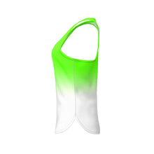 Load image into Gallery viewer, Crew Gradient Girl's Tank Neon Green