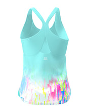 Load image into Gallery viewer, Junior Printed Tank Aqua - Melbourne