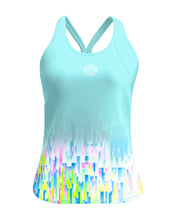 Load image into Gallery viewer, Junior Printed Tank Aqua - Melbourne