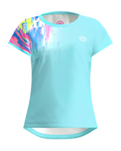 Load image into Gallery viewer, Junior Capsleeve Aqua Tee- Melbourne