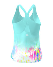 Load image into Gallery viewer, Aqua Printed Tank- Melbourne
